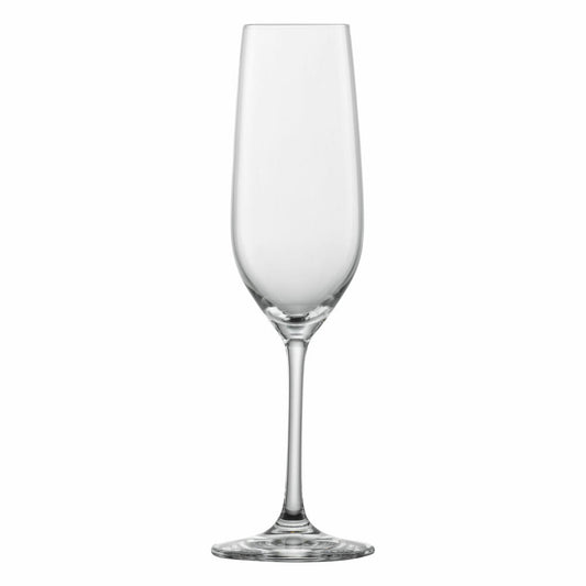 Schott Zwiesel Sektkelch Forte mit Moussierpunkt 4er Set, Kristallglas, Transparent, 227 ml, 123616