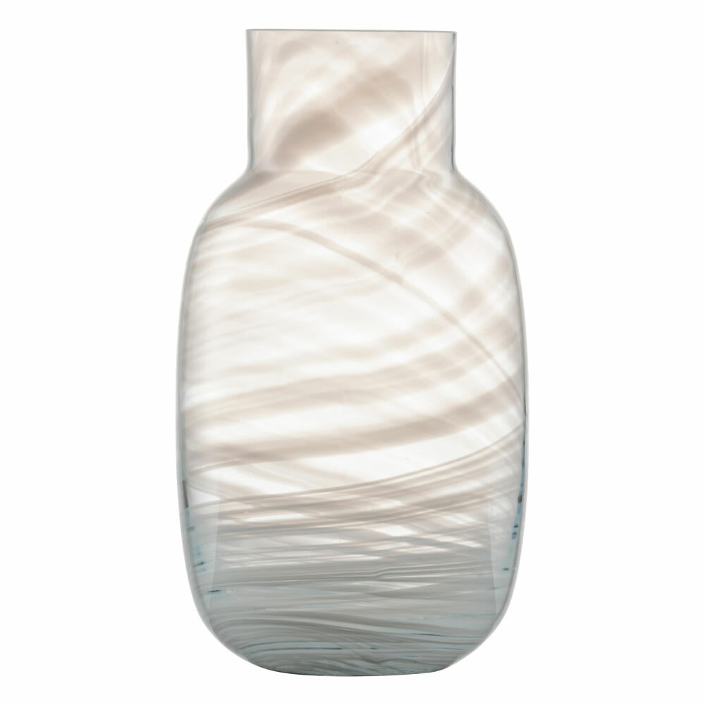 Zwiesel Glas Handmade Vase Snow Waters S, Kristallglas, Weiß, 123428