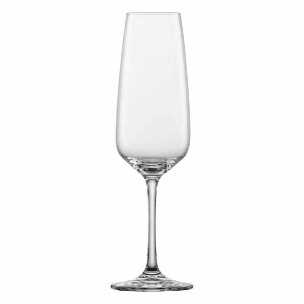 Schott Zwiesel Sektglas Tulip 4er Set mit Moussierpunkt, Kristallglas, Transparent, 283 ml, 123610