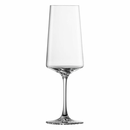 Zwiesel Glas Champagnerglas Echo 4er Set, Kristallglas, Transparent, 395 ml, 123382