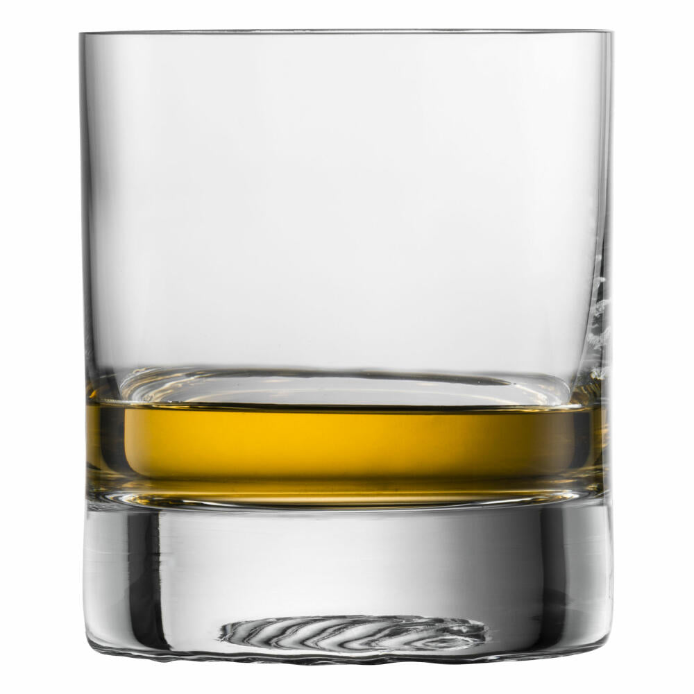 Zwiesel Glass Whiskey Glass Small Echo Set of 4, Crystal Glass, Transparent, 200 ml, 123379