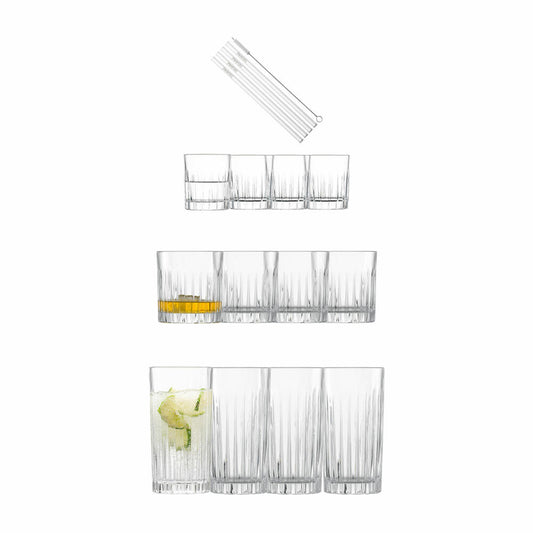 Schott Zwiesel Barset Stage 17-tlg., Kristallglas, Transparent, 124011