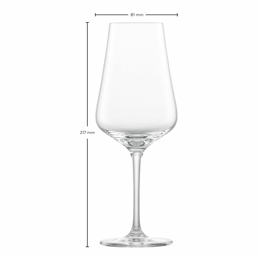 Zwiesel Glass White Wine Glass Bouquet Set of 2, Crystal Glass, Transparent, 370 ml, 123739