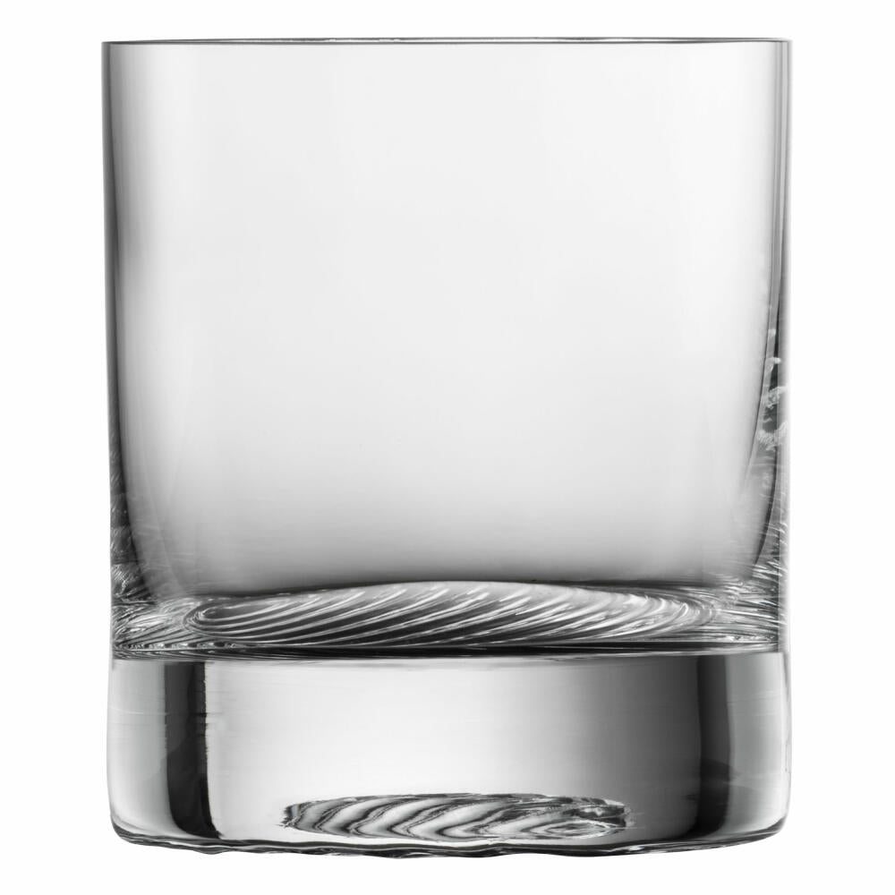 Zwiesel Glass Whiskey Glass Small Echo Set of 4, Crystal Glass, Transparent, 200 ml, 123379