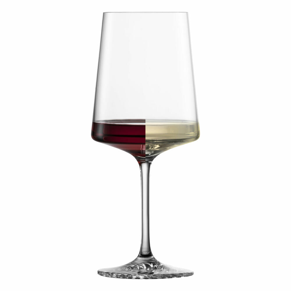 Zwiesel Glas Allroundglas Echo 4er Set, Kristallglas, Transparent, 572 ml, 123381