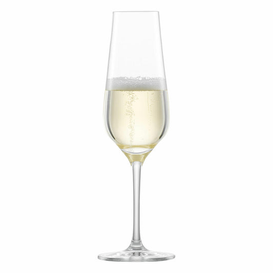 Zwiesel Glas Sektglas Bouquet 2er Set mit Moussierpunkt, Kristallglas, Transparent, 247 ml, 123740