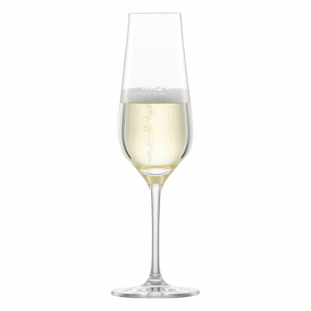 Zwiesel Glass Champagne Glass Bouquet Set of 2 with Effervescence Point, Crystal Glass, Transparent, 247 ml, 123740