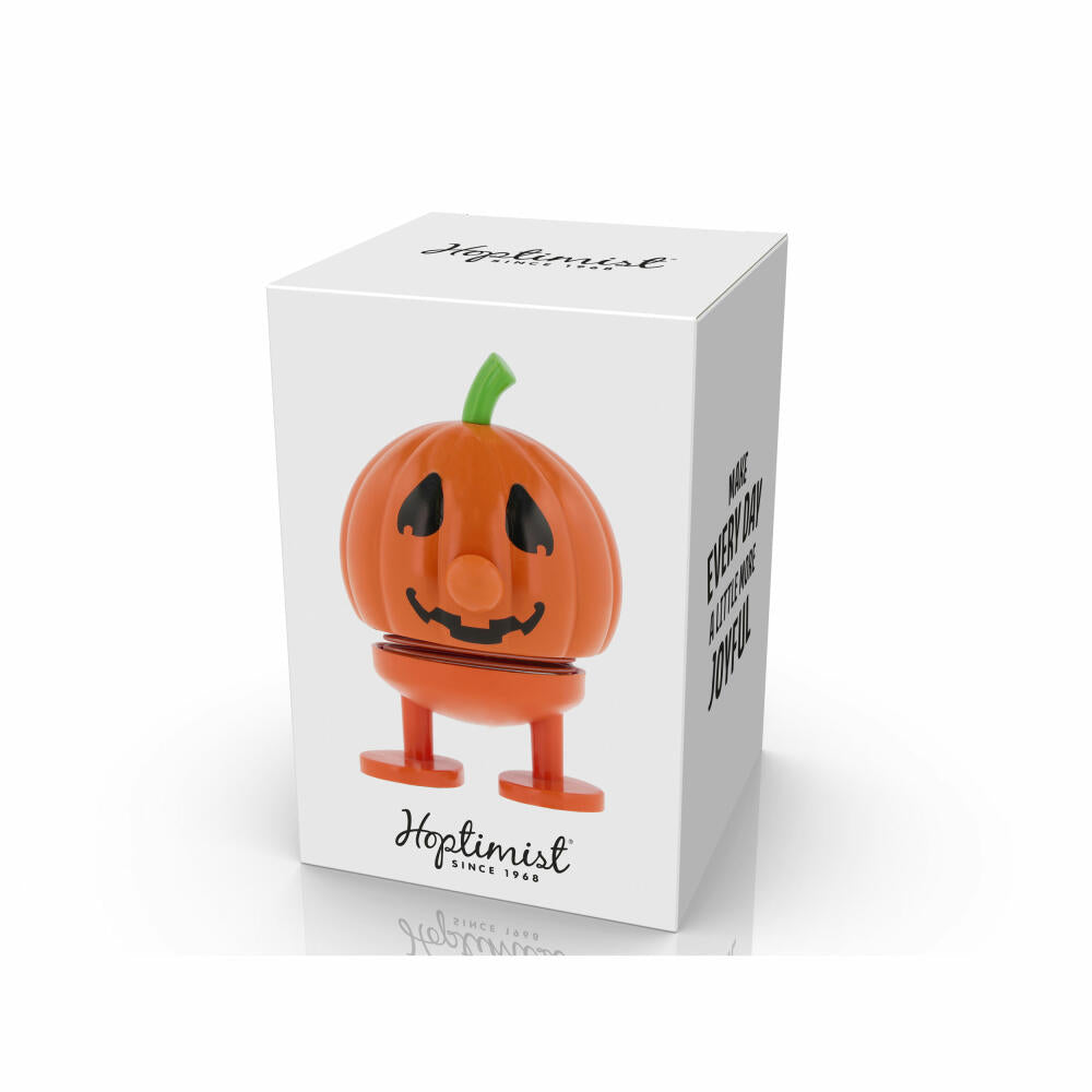 Hoptimist Dekofigur Halloween Scary S, Wackelfigur, ABS-Kunststoff, Stahl, Orange, 7.2 cm, 33219