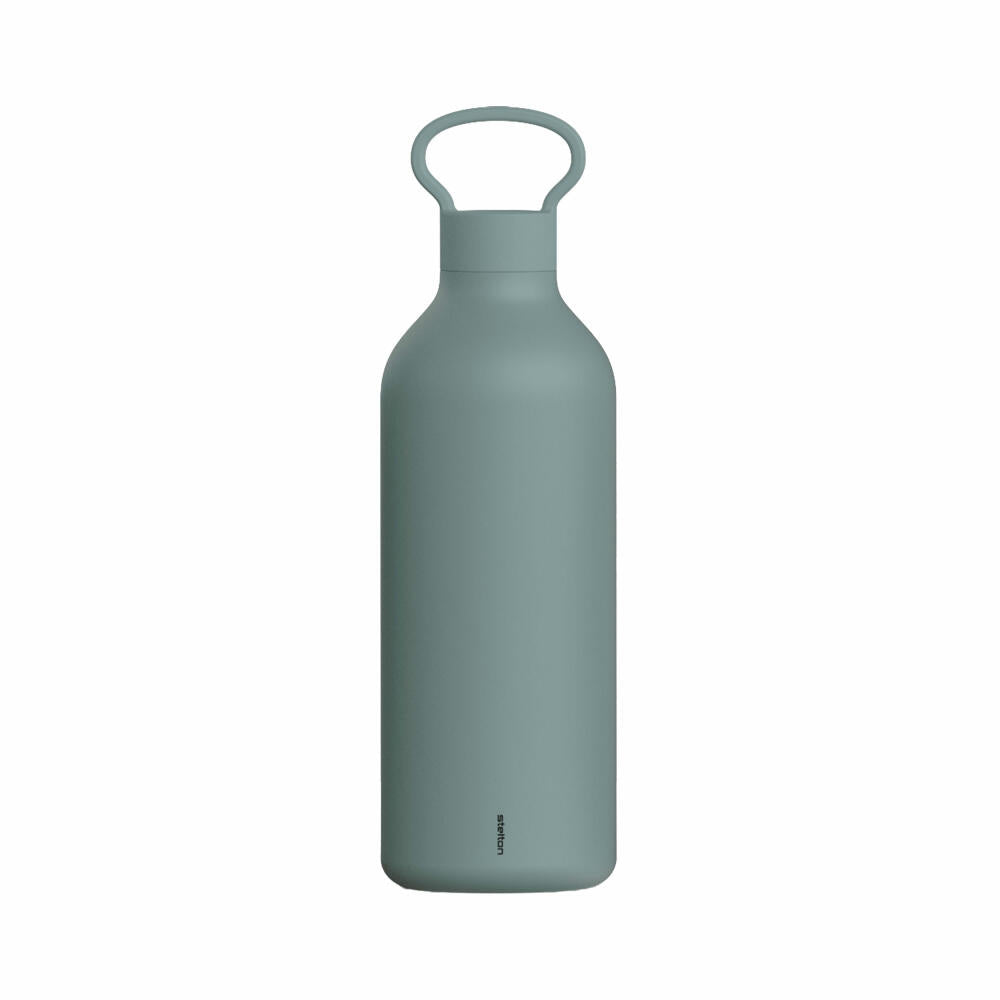 Stelton Isolierflasche Tabi, Trinkflasche, Stahl, Kunststoff, Dusty Green, 550 ml, 372-4