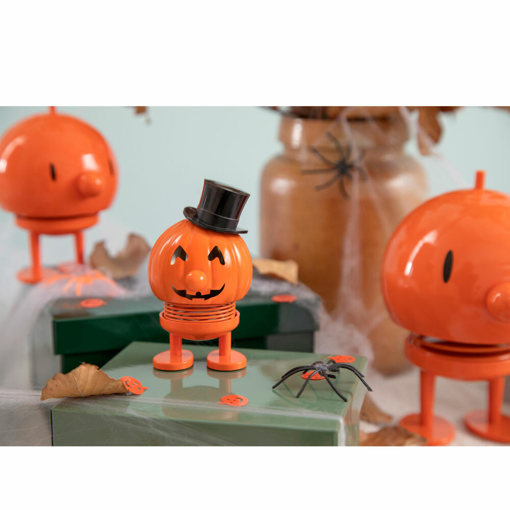 Hoptimist Dekofigur Halloween Magic S, Wackelfigur, ABS-Kunststoff, Stahl, Orange, 7.8 cm, 33220