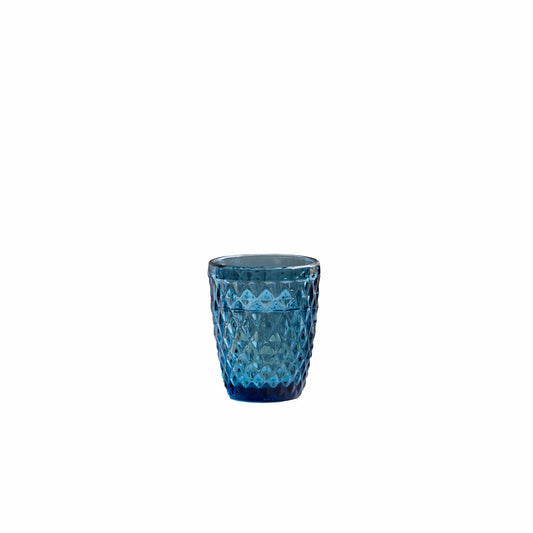 Lyngby Glas drinking glass Sevilla set of 4, mug, water glasses, glass, blue, 250 ml, 34249