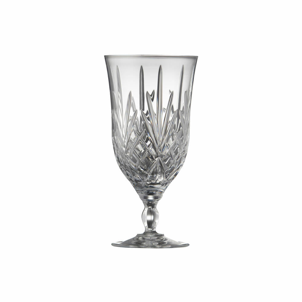 Lyngby Glass Beer Glass Melodia Set of 4, Beer Goblets, Crystal Glass, Clear, 400 ml, 916094