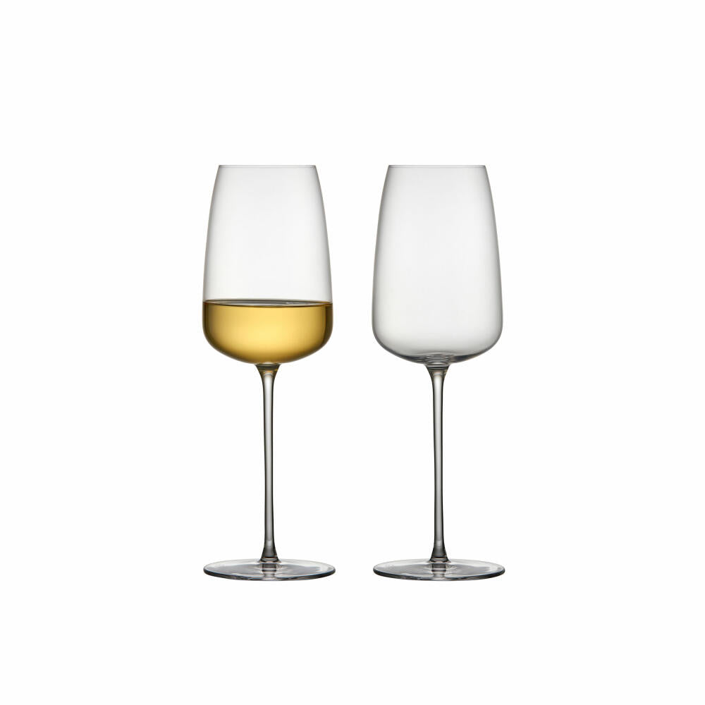 Lyngby Glas white wine glass Veneto set of 2, wine glasses, glass, transparent, 480 ml, 31513