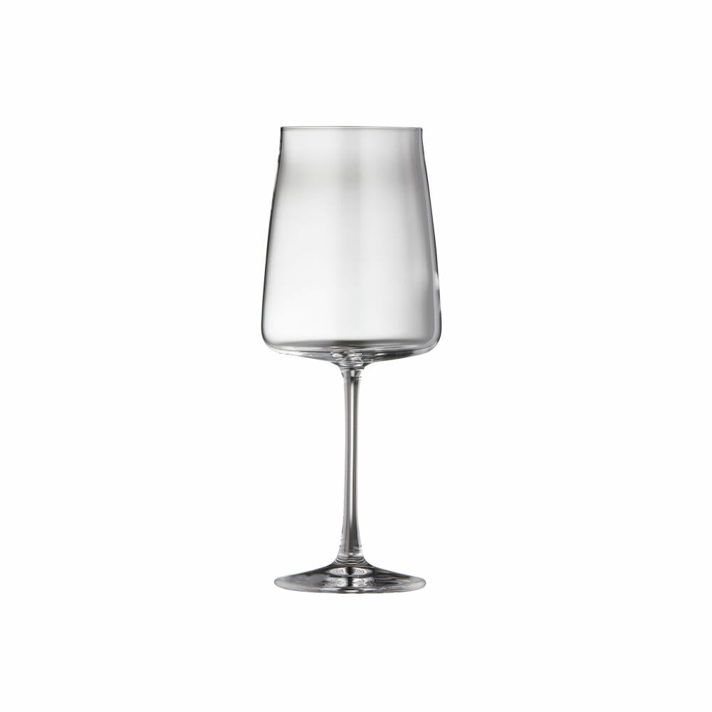 Lyngby Glas Red Wine Glass Zero Set of 4, Wine Glasses, Crystal Glass, Clear, 540 ml, 12267