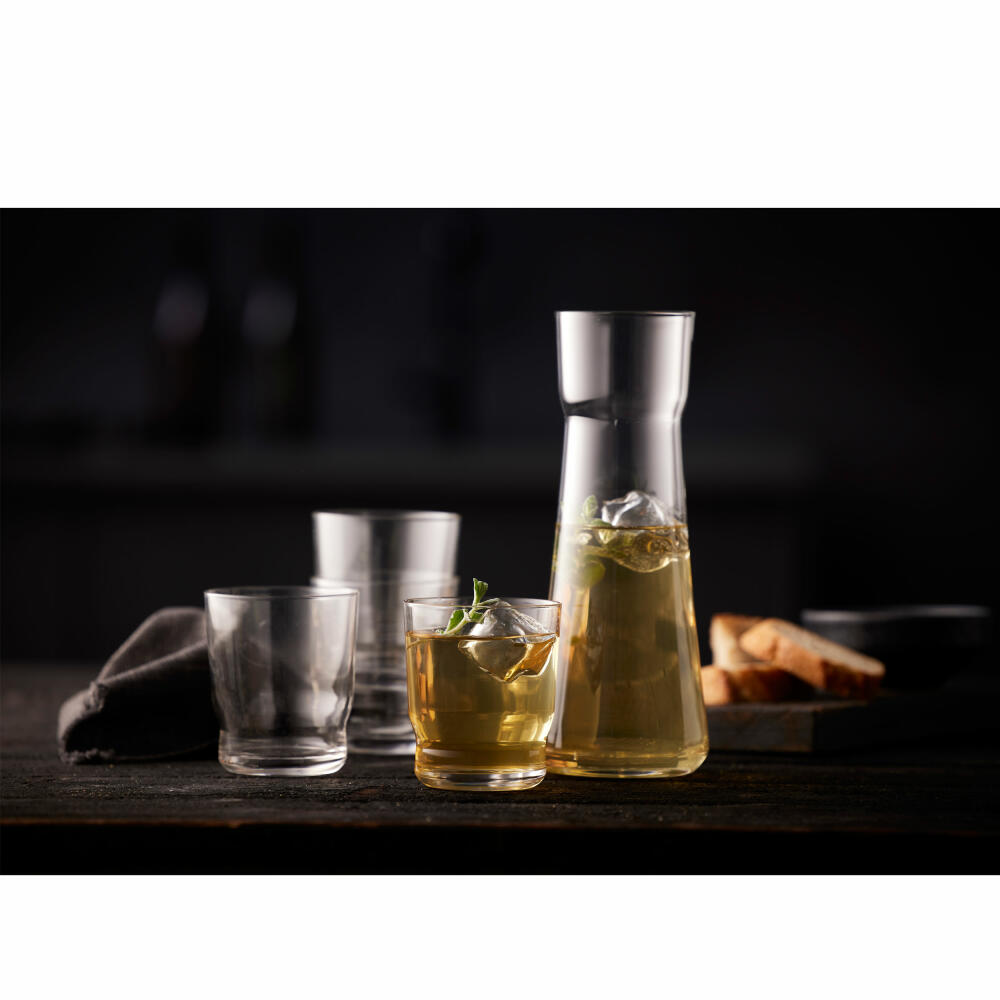 Lyngby glass carafe set Lisbon 5-piece, lime-soda glass, transparent, 15767