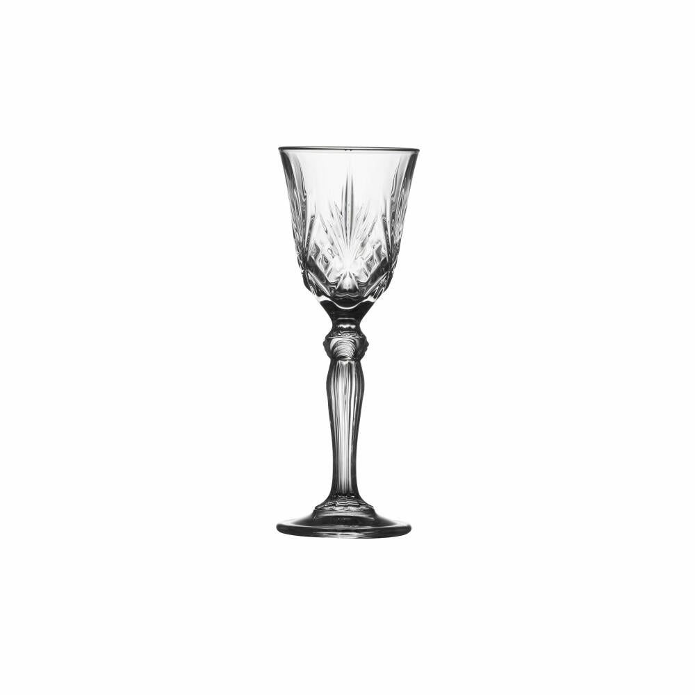 Lyngby Glass Shot Glass Melodia Set of 4, Crystal Glass, Transparent, 50 ml, 31133