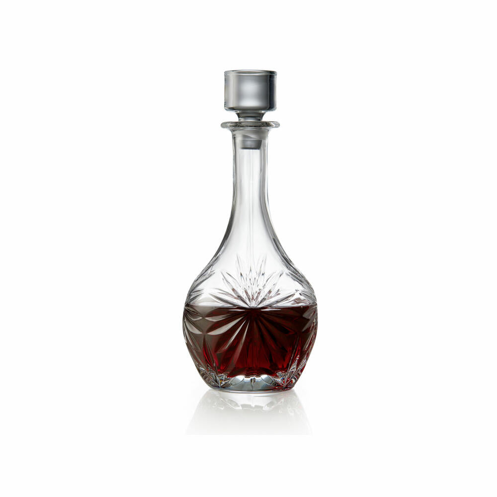 Lyngby Glass Carafe Melodia, Decanter, Wine Carafe, Crystal Glass, Clear, 1 L, 916095