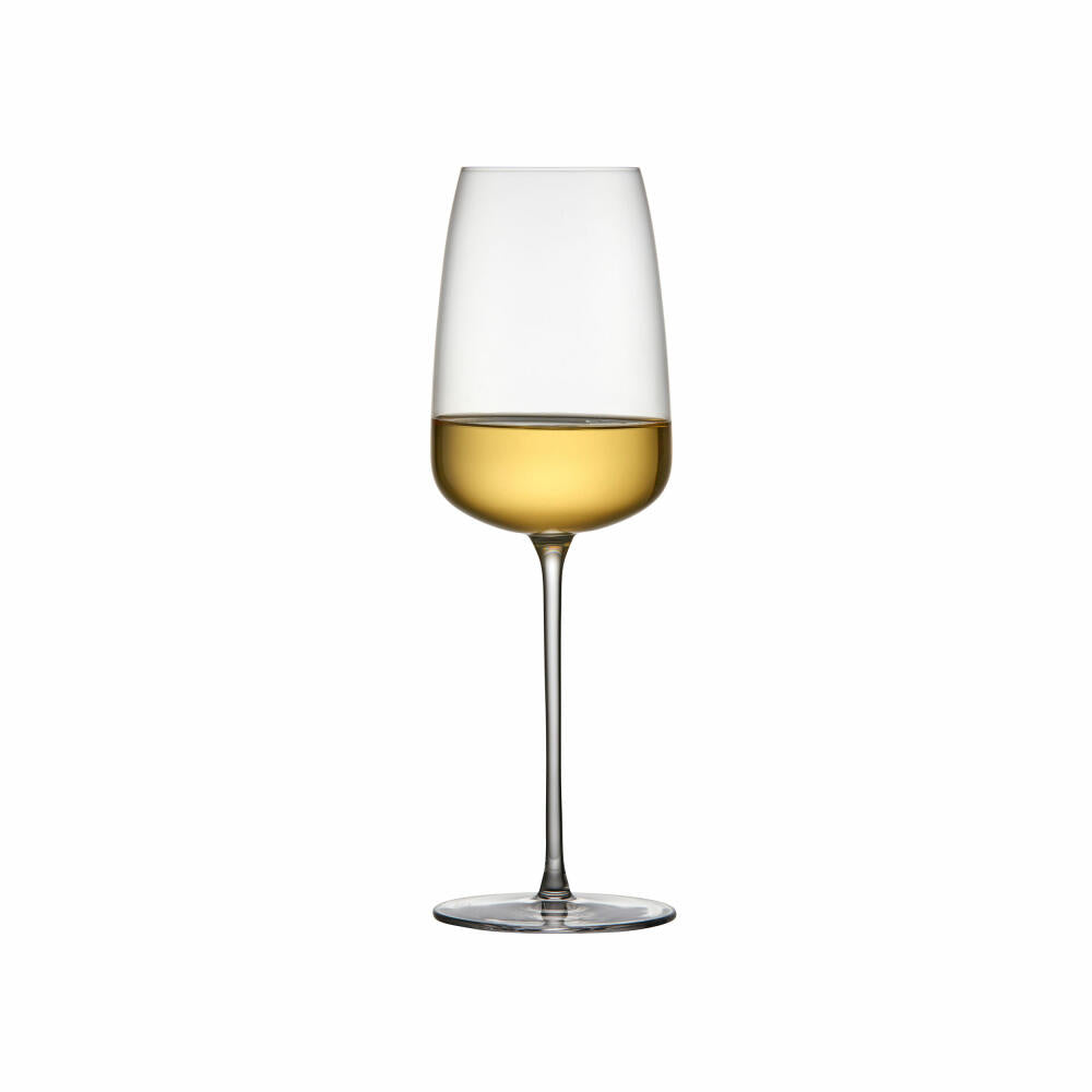 Lyngby Glas white wine glass Veneto set of 2, wine glasses, glass, transparent, 480 ml, 31513