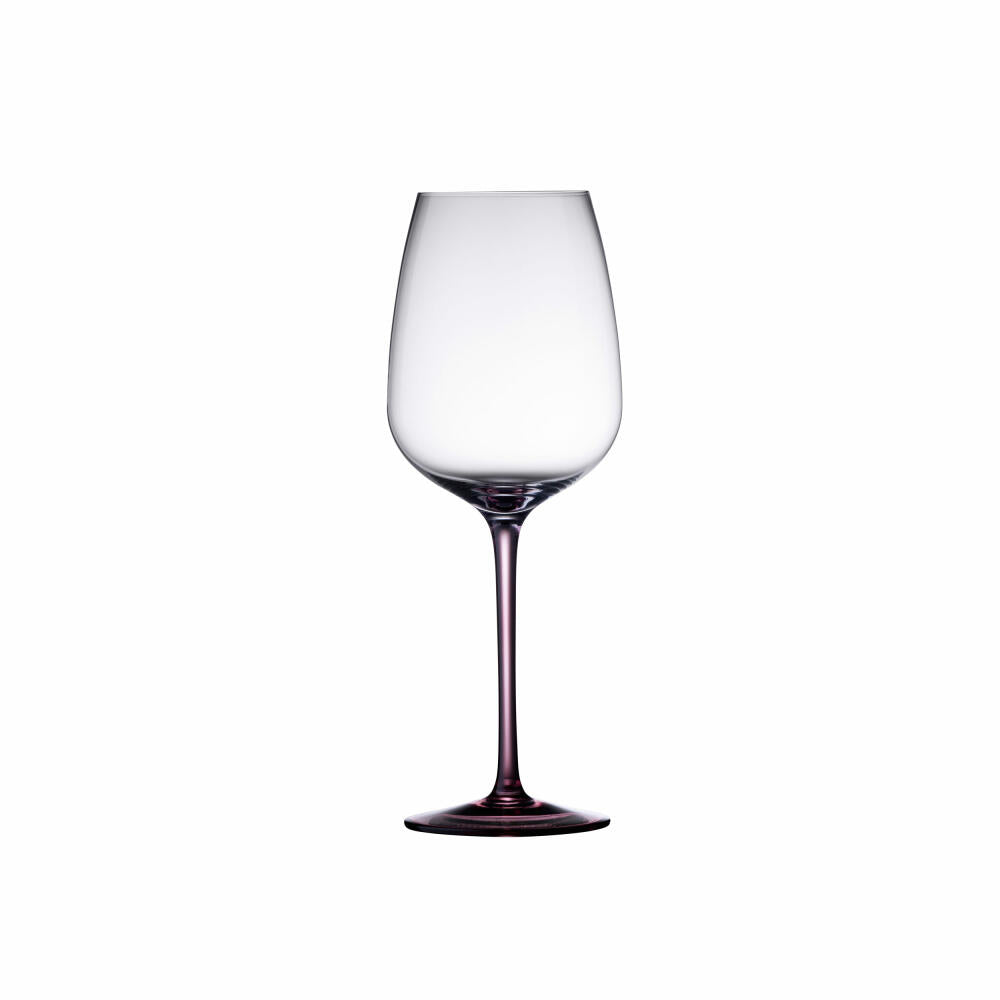 Lyngby Glas wine glass Vienna Purple set of 4, stemmed glasses, glass, purple, 530 ml, 31729