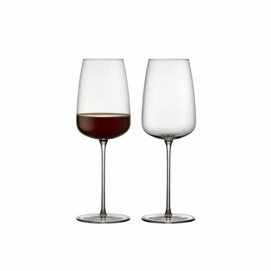 Lyngby Glas red wine glass Veneto set of 2, wine glasses, glass, transparent, 540 ml, 31514