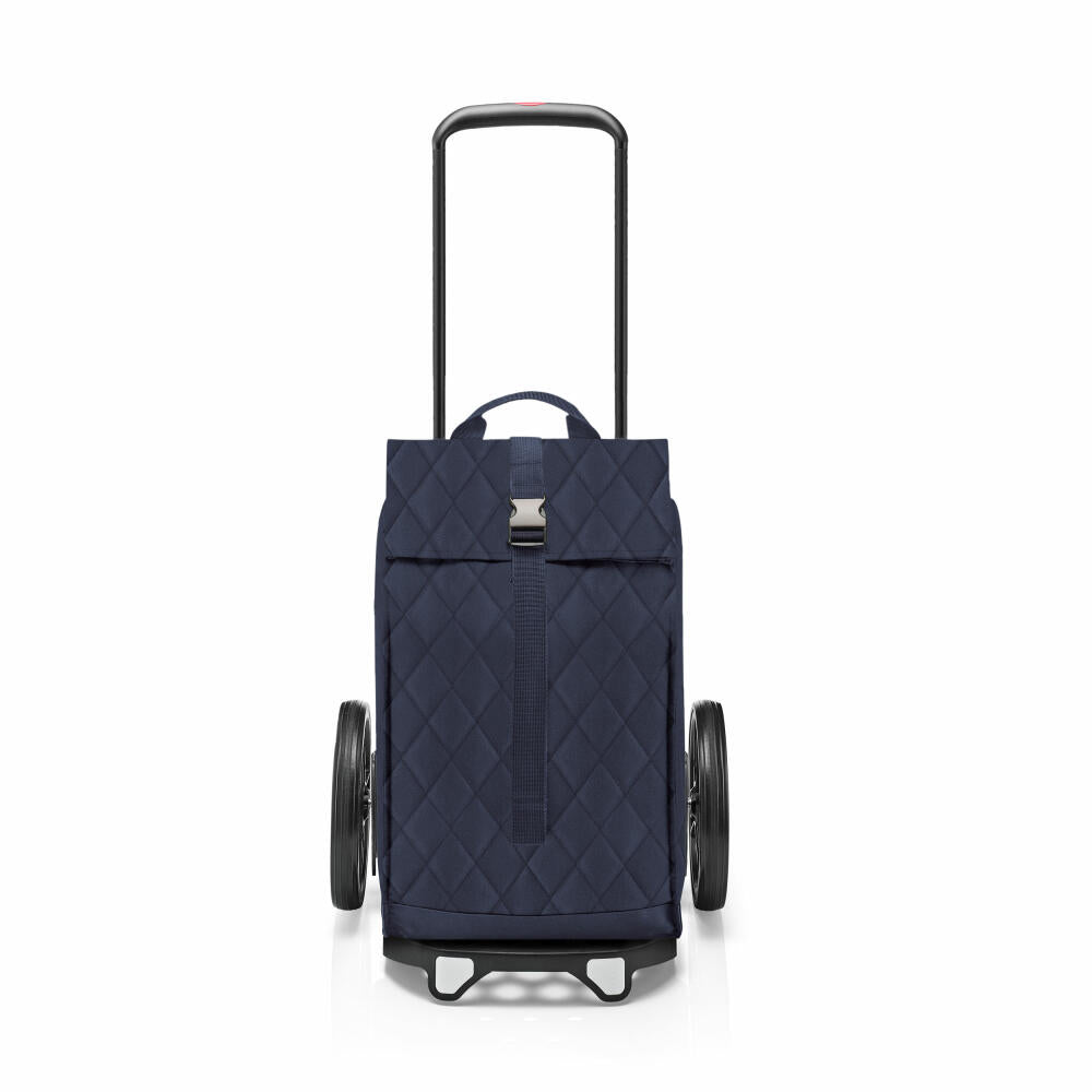 reisenthel citycruiser, Einkaufstrolley mit Tasche, Rhombus Midnight, 40 L, MJ4110