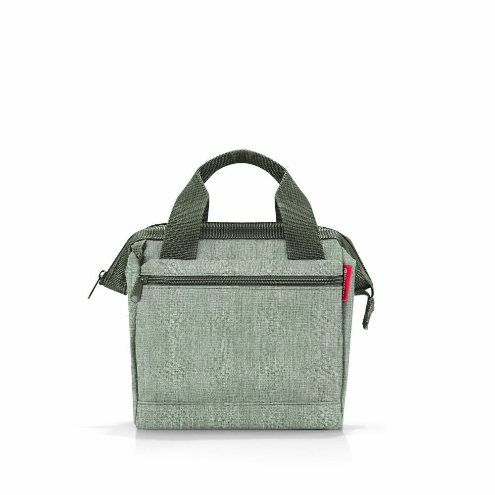 reisenthel allrounder cross, Crossbody Bag, Tasche , Handtasche, Polyestergewebe, Twist Sage, 4 L, MQ5048