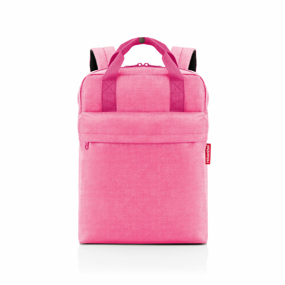 reisenthel allday backpack M iso, Rucksack, Kühltasche, Thermotasche, Twist Pink, 15 L, EM3094