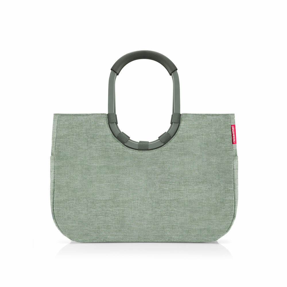 reisenthel loopshopper L, Einkaufstasche, Tragetasche, Tasche, Frame Twist Sage, 25 L, OR5049