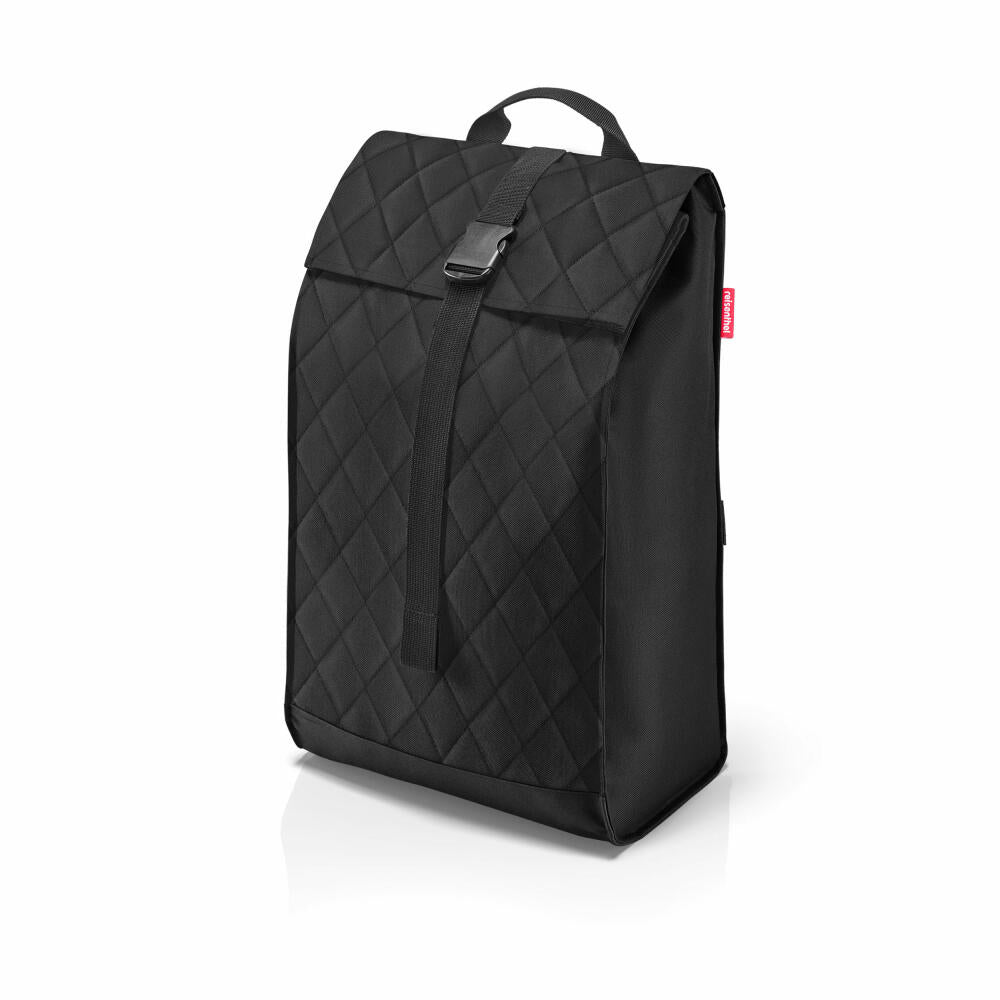 reisenthel citycruiser, Einkaufstrolley mit Tasche, Rhombus Black, 40 L, MJ7059