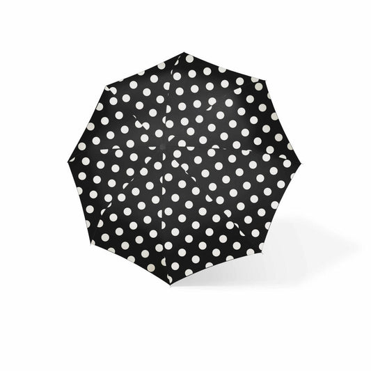 reisenthel umbrella pocket classic, Regenschirm, Knirps, Regen Schirm, Taschenschirm, Dots White, RS7073