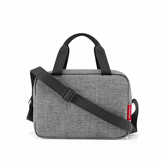 reisenthel coolerbag to-go, Kühltasche, Isolierte Tasche, Thermotasche, Twist Silver, 3 L, ZK7052