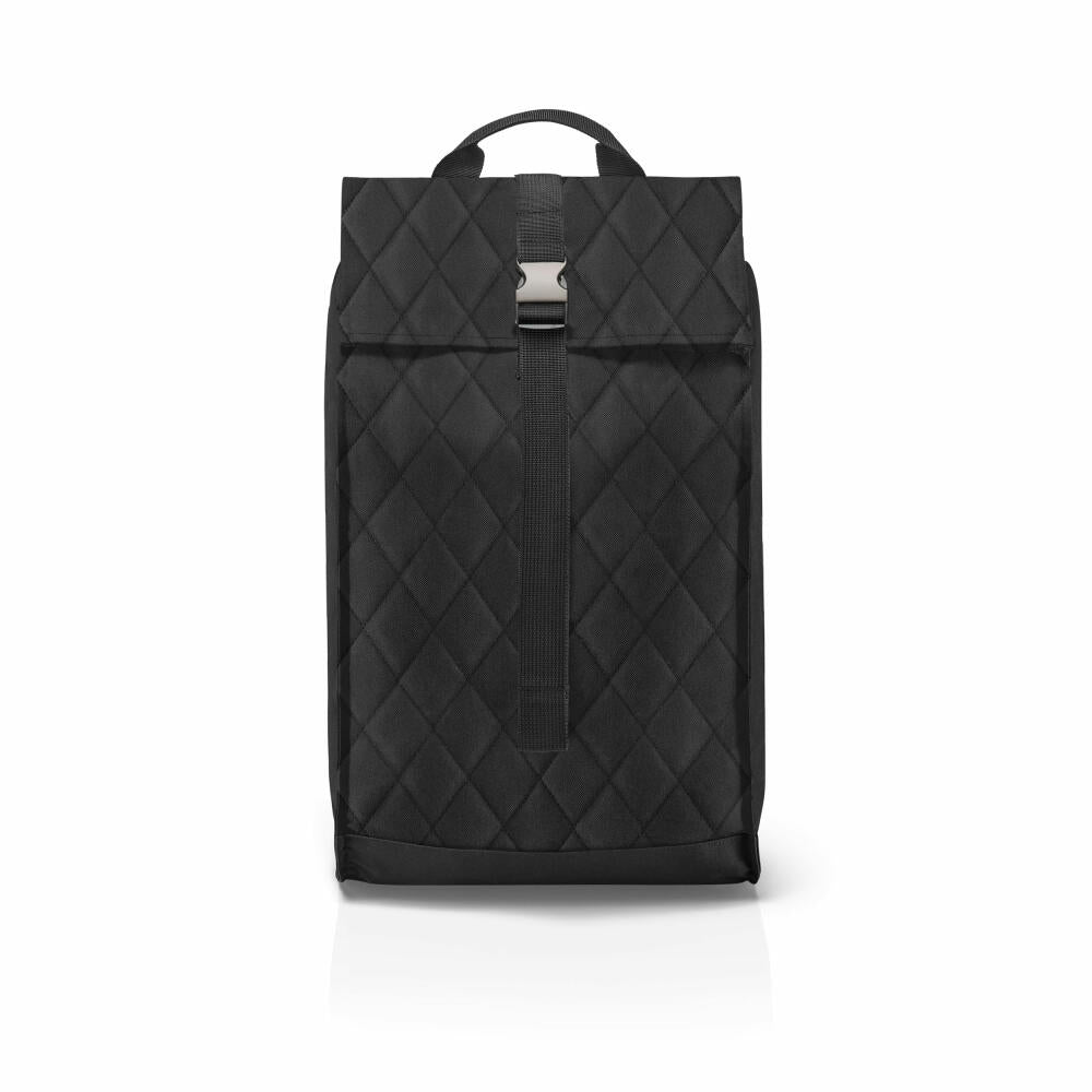 reisenthel citycruiser, Einkaufstrolley mit Tasche, Rhombus Black, 40 L, MJ7059