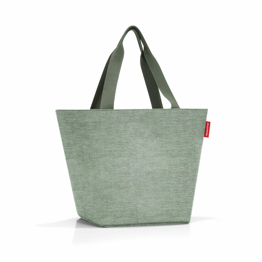 reisenthel shopper M, shopping bag, carrying bag, bag, Twist Sage, 15 L, ZS5048