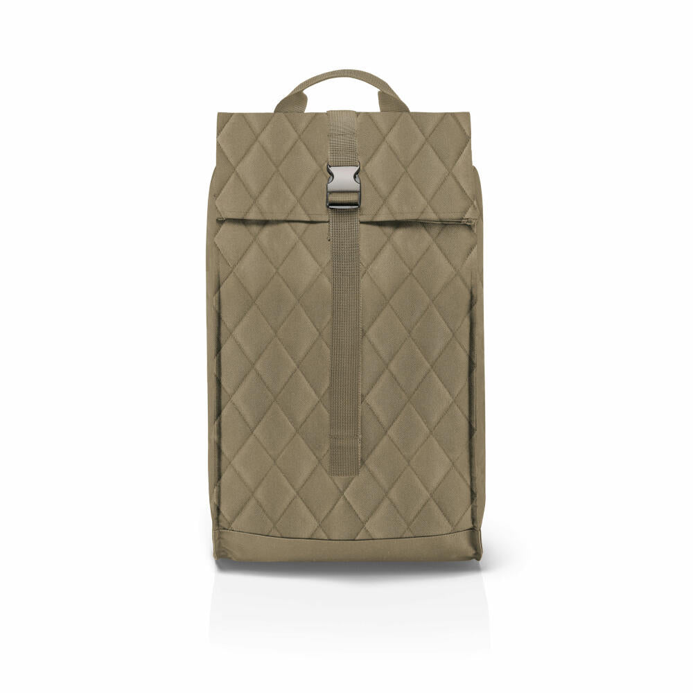 reisenthel citycruiser, Einkaufstrolley mit Tasche, Rhombus Olive, 40 L, MJ5046