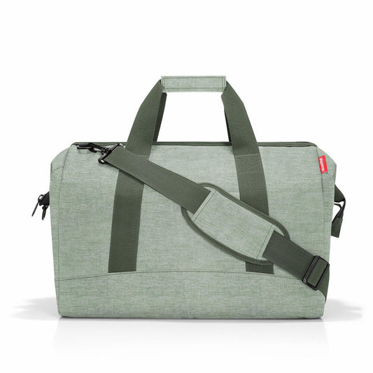 reisenthel allrounder L, Reisetasche, Sporttasche, Doktortasche, Tasche, Polyestergewebe, Twist Sage, 30 L, MT5048