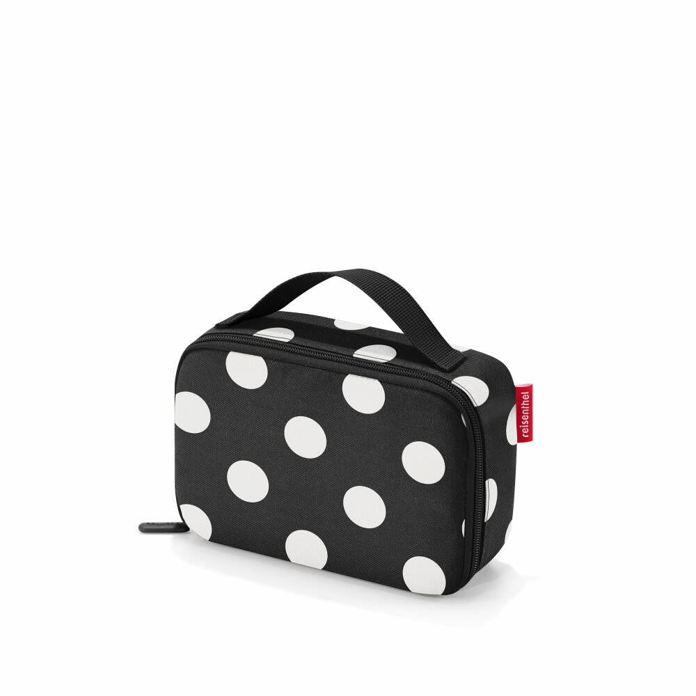 reisenthel thermocase, Kühltasche, Isotasche, Thermo Tasche, Dots White, 1.5 L, OY7073