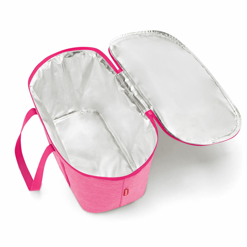 reisenthel coolerbag, Kühltasche, Isolierte Tasche, Thermotasche, Twist Pink, 20 L, UH3094