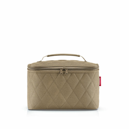 reisenthel cosmetic case, Kulturtasche, Kulturbeutel, Kosmetiktasche, Rhombus Olive, ML5046