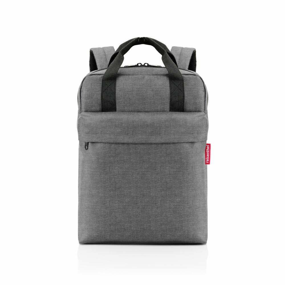 reisenthel allday backpack M iso, Rucksack, Kühltasche, Thermotasche, Twist Silver, 15 L, EM7052