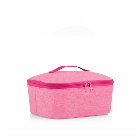 reisenthel coolerbag M pocket, cooler bag, insulated bag, thermal bag, Twist Pink, 4.5 L, LF3094