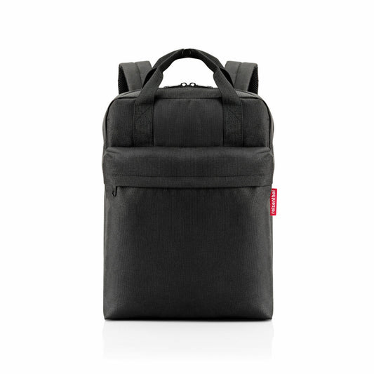 reisenthel allday backpack M iso, Rucksack, Kühltasche, Thermotasche, Black, 15 L, EM7003