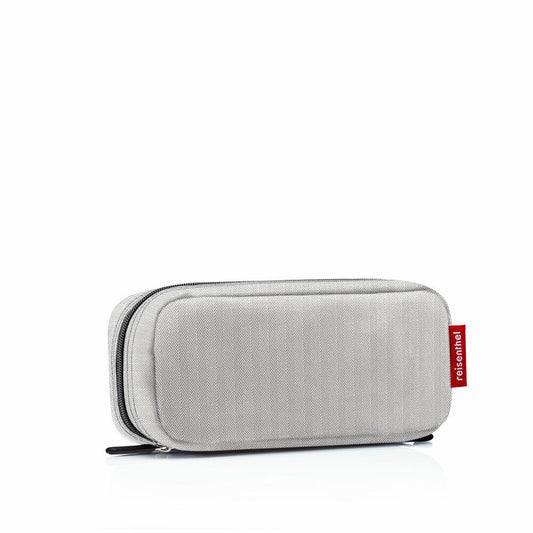 reisenthel multicase, toiletry bag, make-up bag, pencil case, Herringbone Grey, 1.5 L, WJ7074