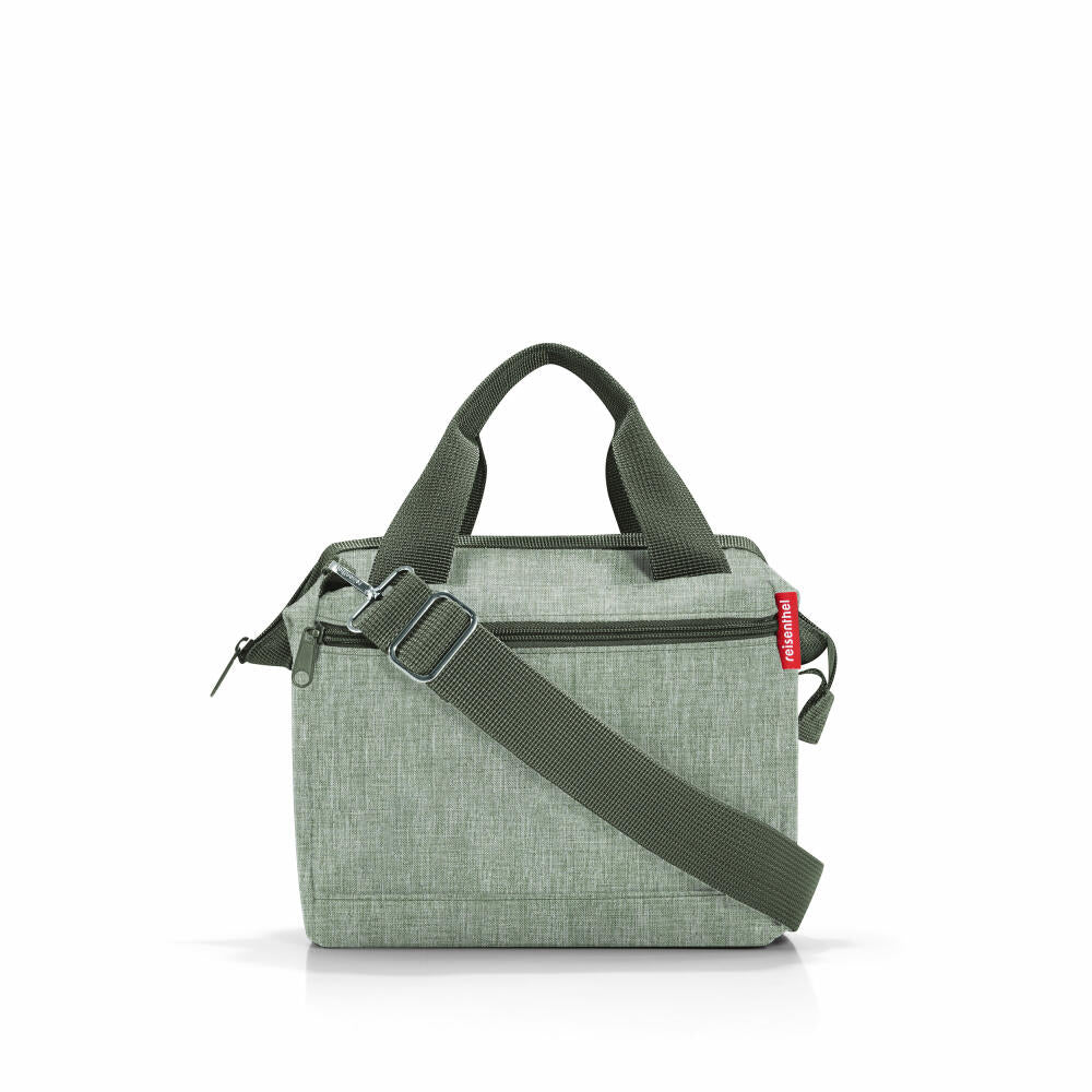 reisenthel allrounder cross, Crossbody Bag, Tasche , Handtasche, Polyestergewebe, Twist Sage, 4 L, MQ5048