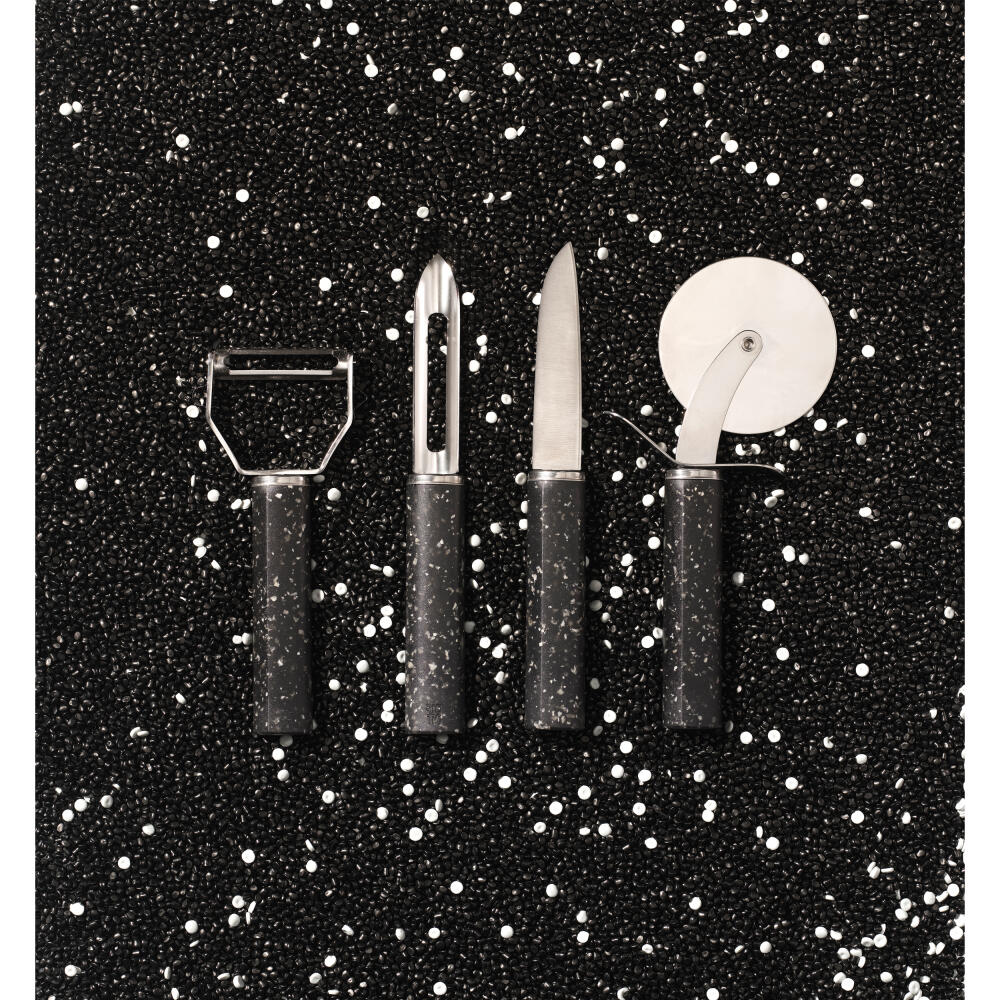 RIG-TIG Schälmesser Redo, Küchenmesser, Kunststoff, Edelstahl, Black, Z00282