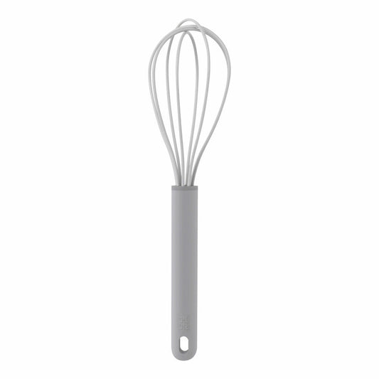 Rig-Tig Rührbesen Cook-It, Quirlbesen, Schneebesen, Küchenhelfer, Nylon, Silikon, Light Grey, 25 cm, Z00290-1