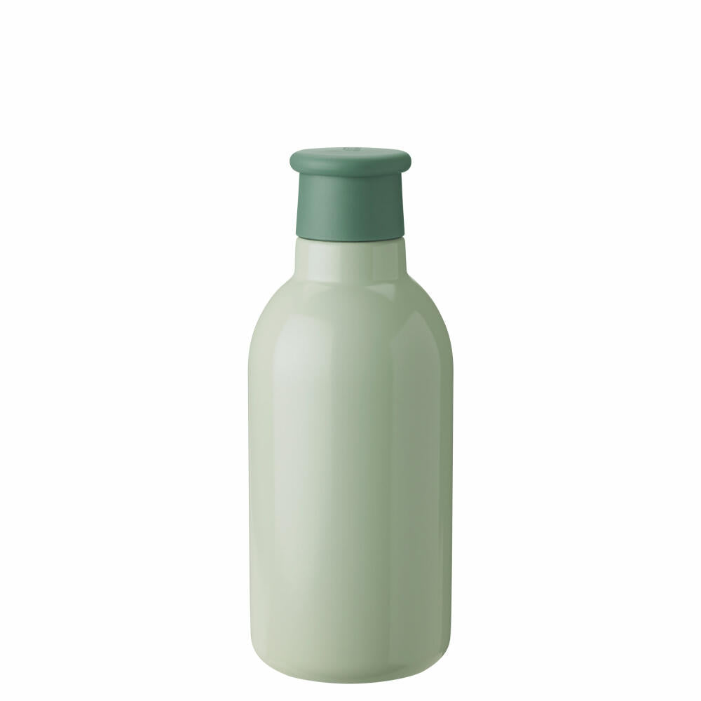 Rig-Tig Insulated Bottle Drink-It, Mug, Steel, Plastic, Silicone, Green, 500 ml, Z00216-1