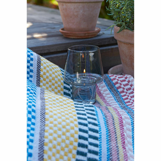 Rig-Tig Windlicht Viva Hurricane Smoke, für Ölkerzen, Borosilikatglas, Rauchgrau, 16.5 cm, Z00450