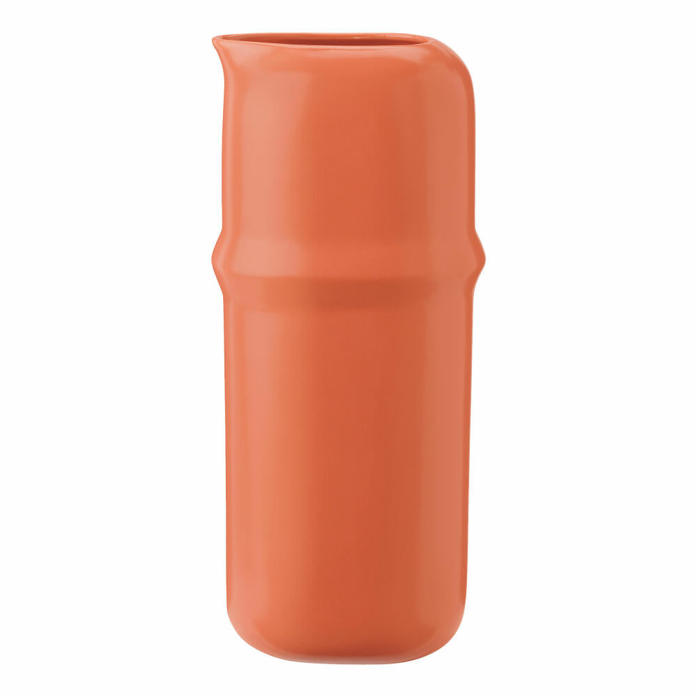 Rig-Tig POUR-IT Carafe Orange, Carafe, Water Container, Stoneware, Orange, 1 L, Z00170