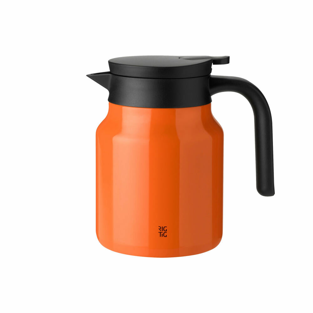 Rig-Tig Therm-It vacuum flask, stainless steel, plastic, orange, 900 ml, Z00456-2