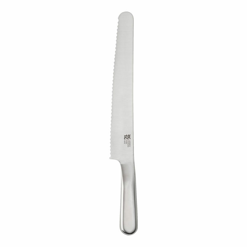 Rig-Tig SHARP ergonomisches Brotmesser, Küchenmesser, Brotsäge, Stahl, Silbern, 38 cm, Z00350